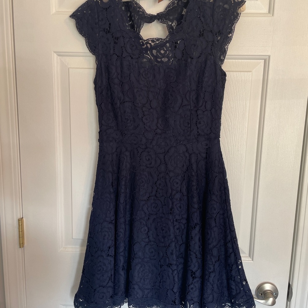 BB Dakota Midnight Lace Dress